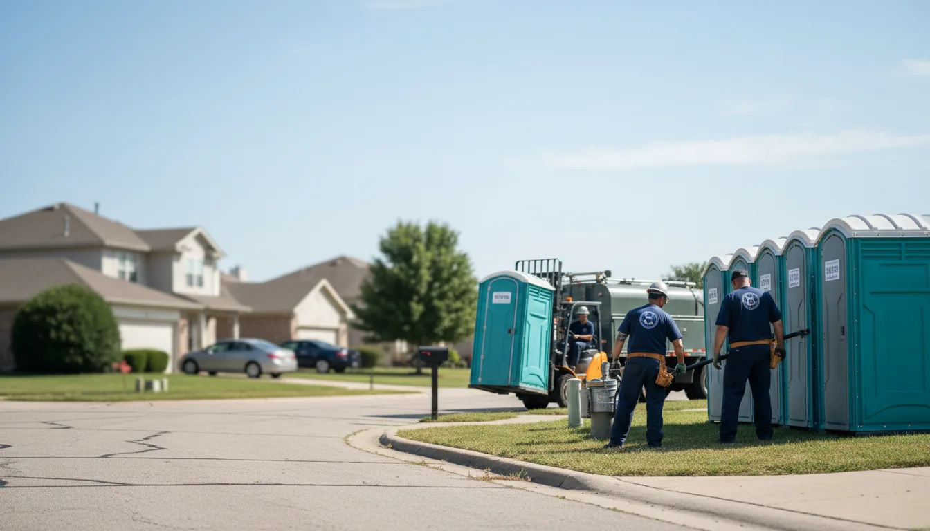 Porta Potty Rental in Sabina, OH near me